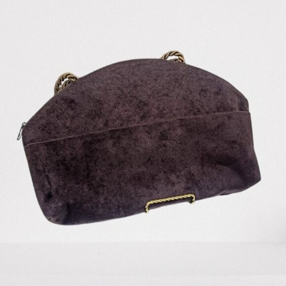 Jaclyn Gray Designs Brown Brocade Tote Bag - Picture 2 of 6